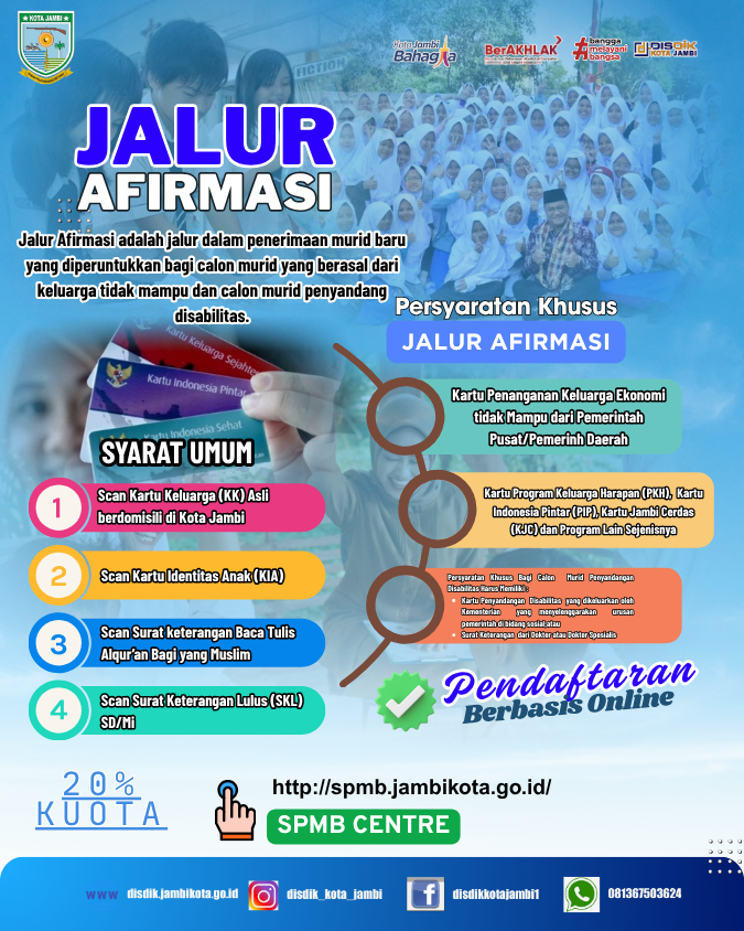SPMB 2025 (Jalur Afirmasi)