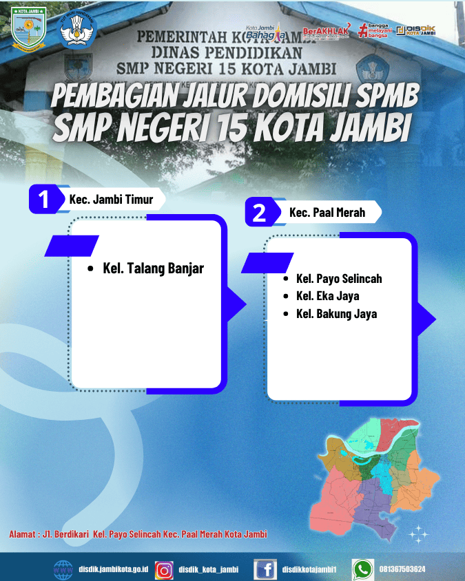 SPMB 2025 (Jalur Domisili SMP N 15)
